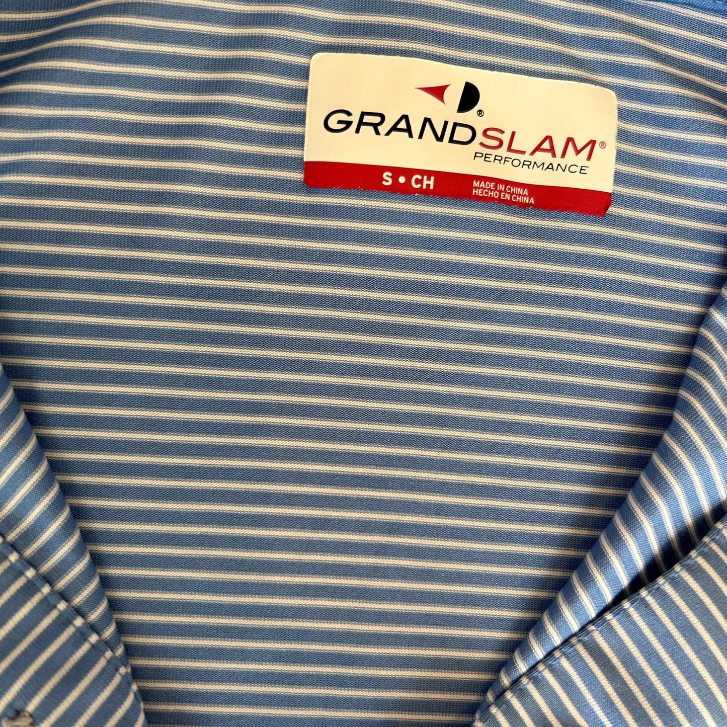 Grand Slam Performance Men's Golf Polo Shirts LOT of 2 Size Small