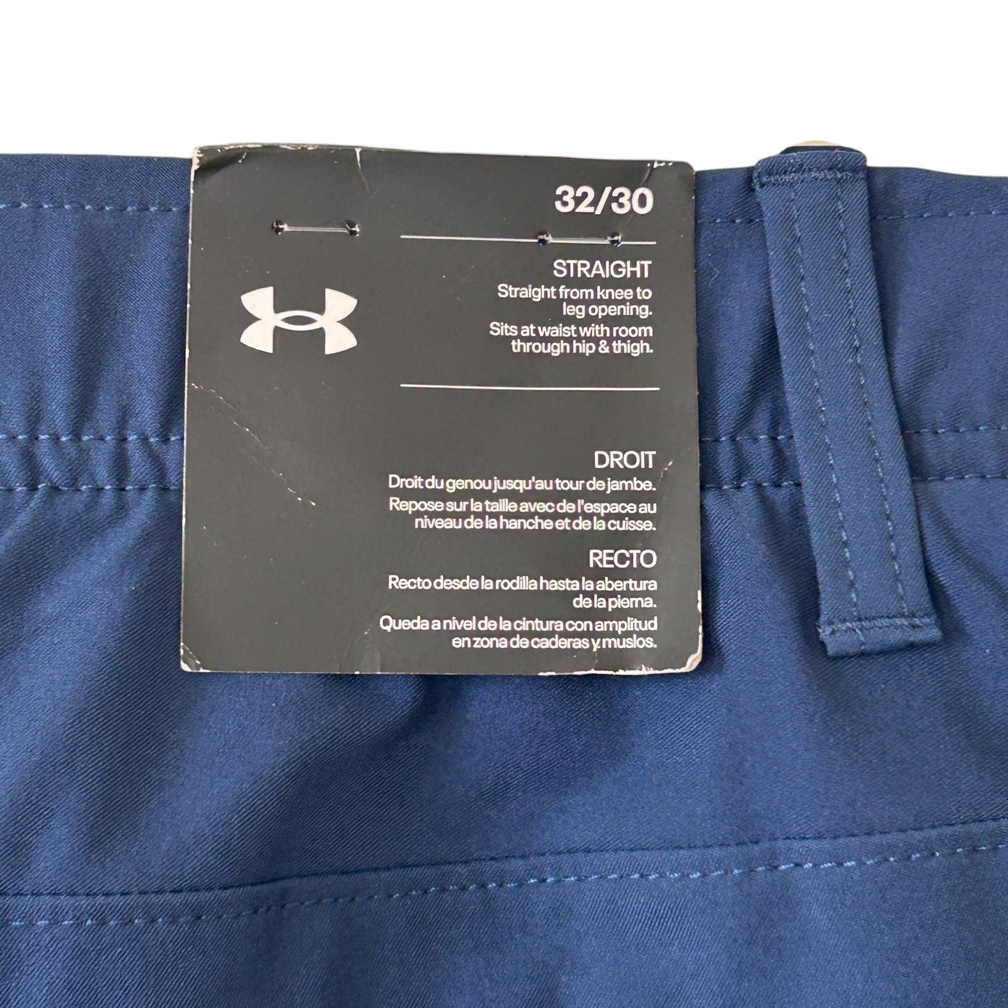 Under Armour NWT Navy Blue Drive Pant Golf Mens Size 32/30 NEW