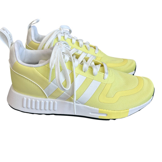 Adidas Multix Athletic Sneakers Bright Yellow Women's Size 8