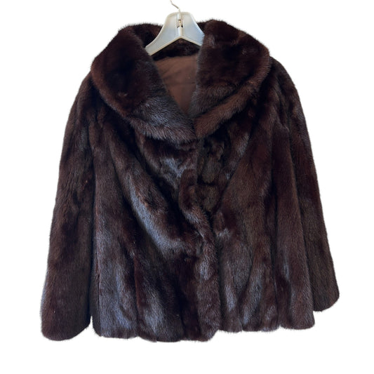 Vintage Mink Fur Coat Glam Disco Studio 54 Mob Wife