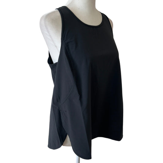 Zella NWT Black All Day Mind Body Energy Tank Athletic Yoga Size Small NEW