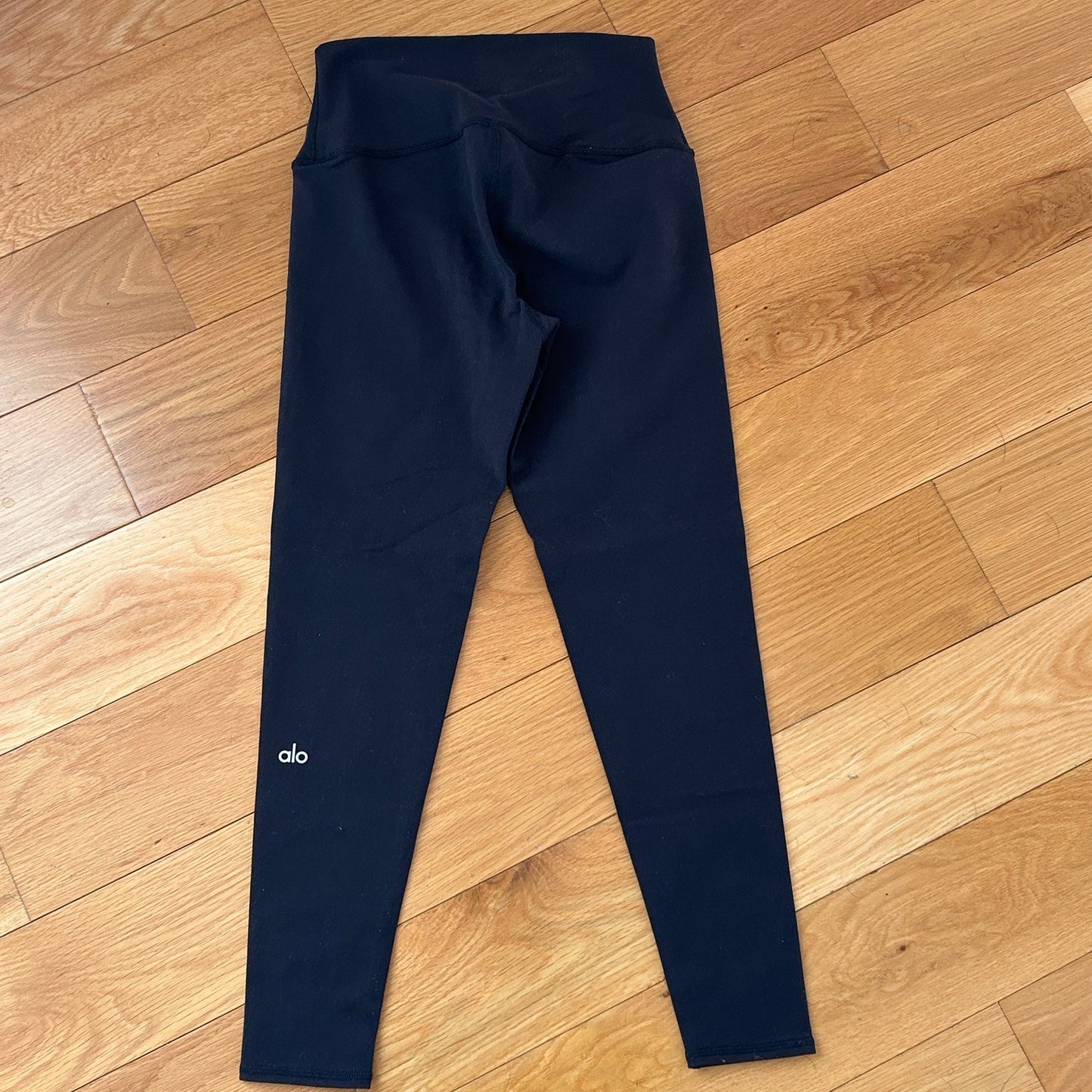 Alo Yoga Black Cropped Leggings Womens Size Medium