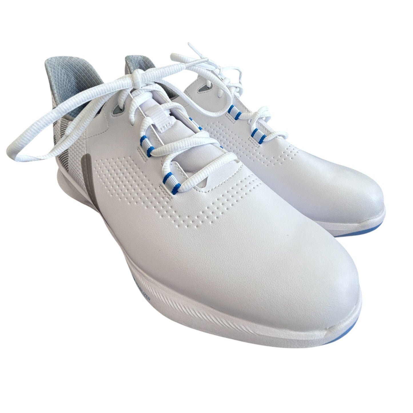 FootJoy Fuel Men's Golf Shoes 55440 White / Blue Size 10 Extra Wide NEW