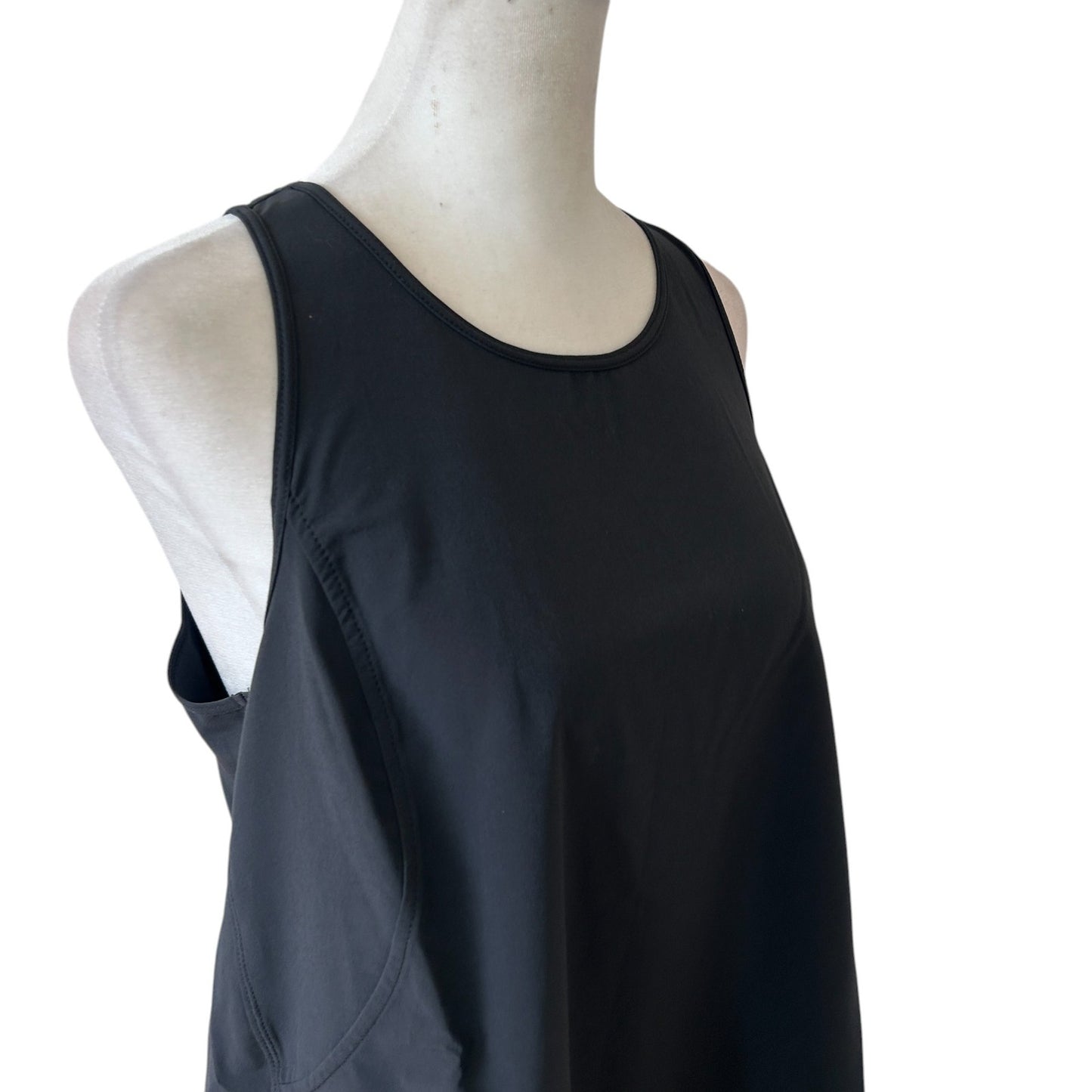 Zella NWT Black All Day Mind Body Energy Tank Athletic Yoga Size Small NEW