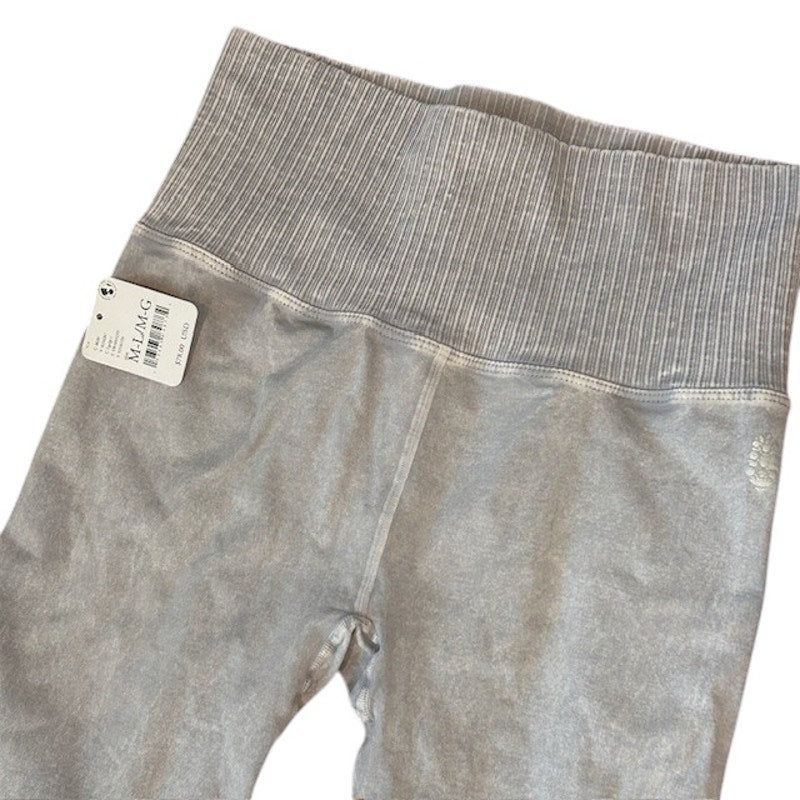 FP Free People Movement NWT Gray Leggings Womens Size Medium / Large NEW